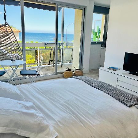 Charmant Studio Avec Terrasse Vue Mer A 50 M Sainte-Maxime Eksteriør bilde