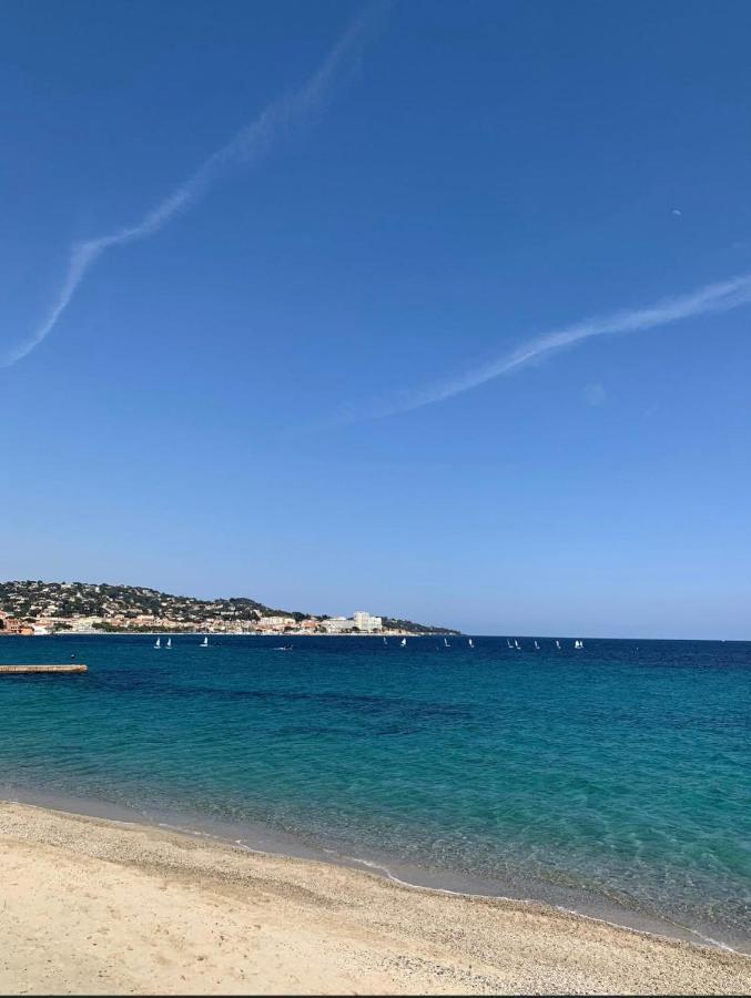 Charmant Studio Avec Terrasse Vue Mer A 50 M Sainte-Maxime Eksteriør bilde